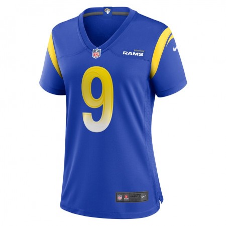 Camiseta  Mujer Los Angeles Rams Matthew Stafford 9 Nike Royal 2021